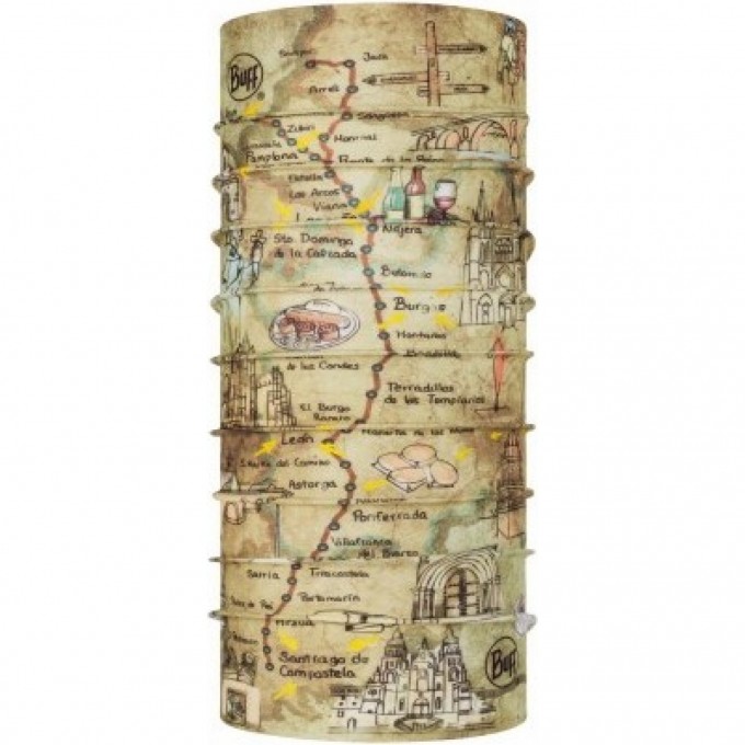 Бандана BUFF COOLNET UV+ CAMINO GEO 120228.555.10.00