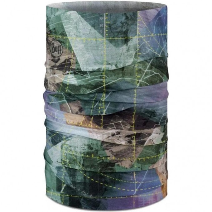 Бандана BUFF COOLNET UV+ CAMPAST GREEN 131379.845.10.00
