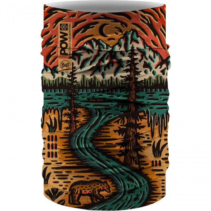 Бандана BUFF COOLNET UV POW TIMELESS RUN MULTI 133703.555.10.00