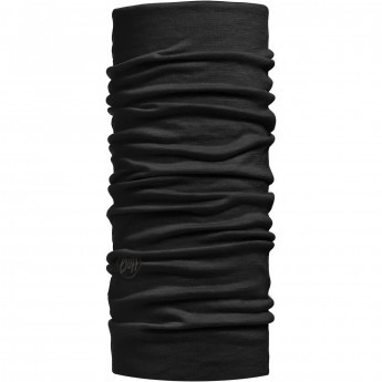 Бандана BUFF LIGHTWEIGHT MERINO WOOL SOLID BLACK