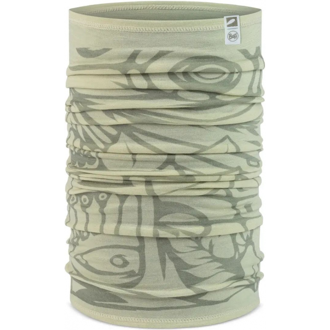 Бандана BUFF MERINO LIGHTWEIGHT Cozumel Pistachio 135920.349.10.00