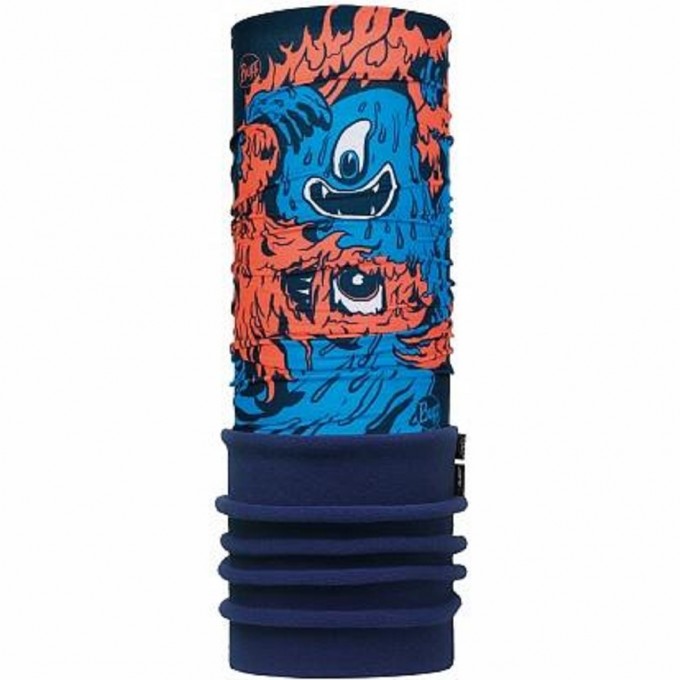 Бандана BUFF POLAR детский light blue с Йети 124778.707.10.00