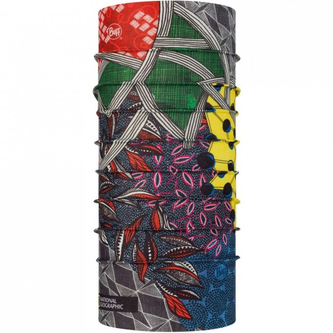 Бандана-труба летняя BUFF COOLNET KITENGE MULTI 122644.555.10.00