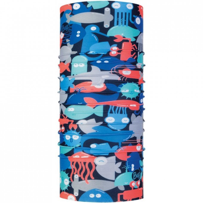 Бандана-труба летняя детская BUFF COOLNET SHOAL BLUE 120078.707.10.00