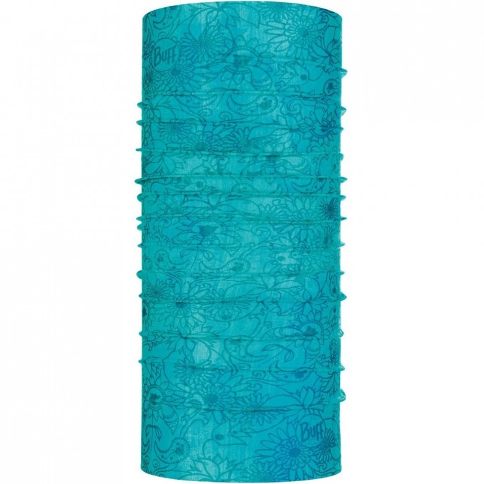 Бандана-труба летняя с защитой от насекомых BUFF COOLNET INSECT SHIELD SURYA TURQUOISE 119342.789.10.00