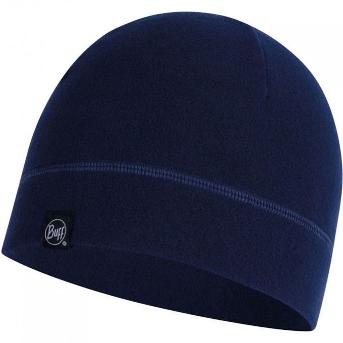 Флисовая шапка BUFF HAT POLAR SOLID NIGHT BLUE 121561.779.10.00