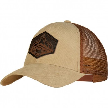 Кепка-бейсболка BUFF TRUCKER CAP KERNEL BRINDLE Кепка-бейсболка BUFF TRUCKER CAP KERNEL BRINDLE