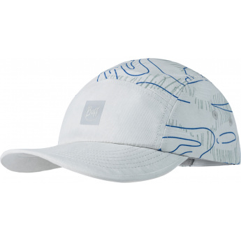 Кепка BUFF 5 PANEL GO CAP Suber Birch Grey