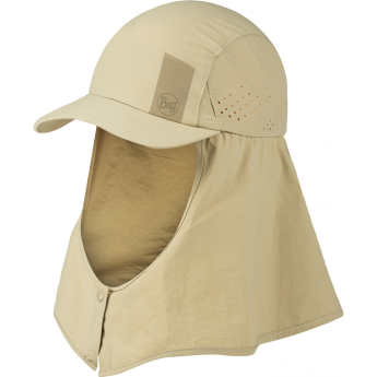 Кепка BUFF DESERT CAP SOLID Birch Grey