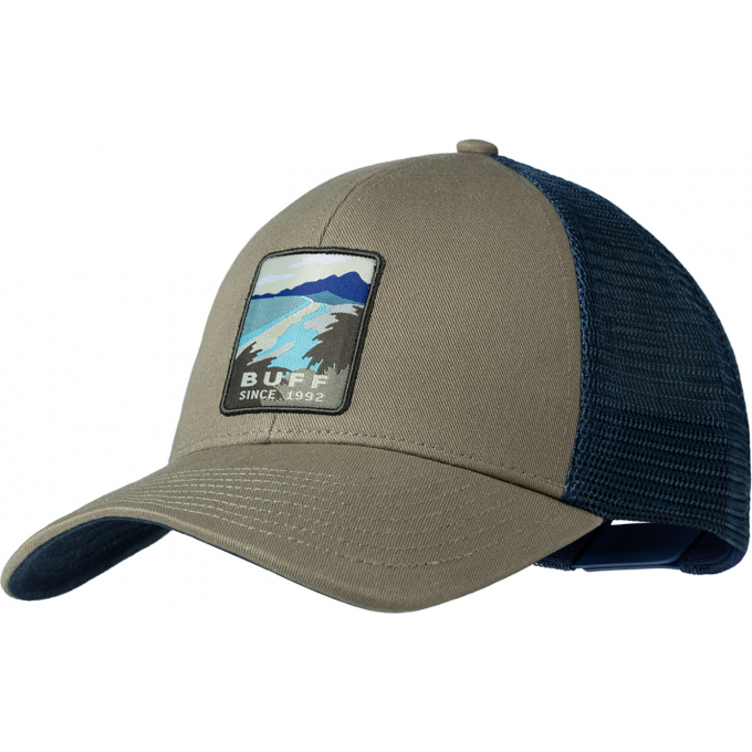 Кепка BUFF EXPLORE TRUCKER CAP Soor Tundra Khaki 135760.859.30.00