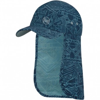 Кепка детская BUFF BIMINI CAP KASAI NIGHT BLUE Кепка детская BUFF BIMINI CAP KASAI NIGHT BLUE