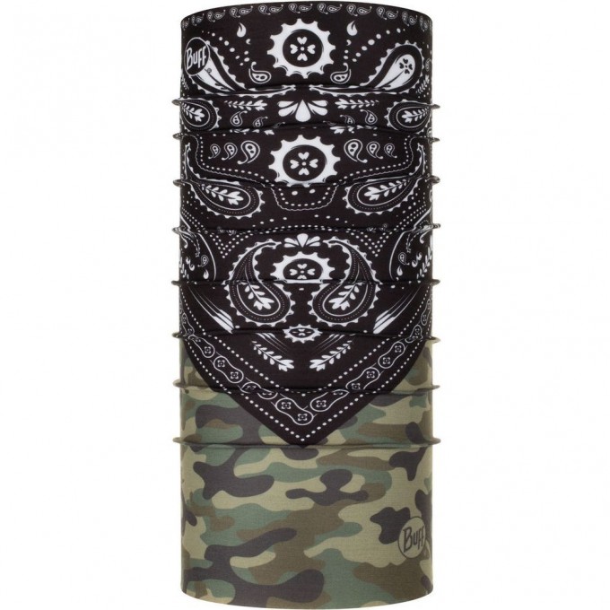 Многофункциональная бандана-труба BUFF ORIGINAL CAMO CASH MULTI 120763.555.10.00