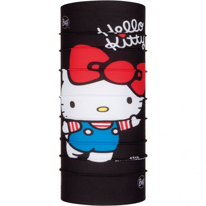 Многофункциональная бандана-труба детская BUFF ORIGINAL 45TH BLACK 121573.999.10.00