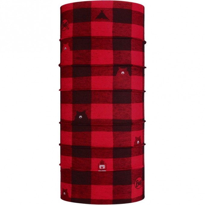 Многофункциональная бандана-труба детская BUFF ORIGINAL CAMP BEAR MULTI 124077.555.10.00