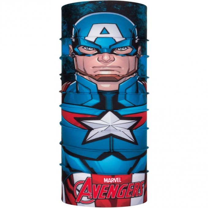 Многофункциональная бандана-труба детская BUFF ORIGINAL CAPTAIN AMERICA 121593.555.10.00