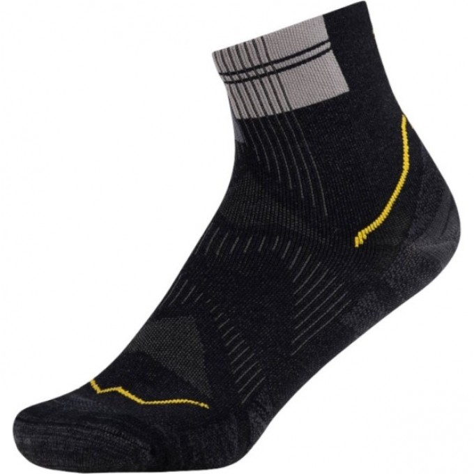 Носки BUFF COOLNET QUARTER GRAPHITE размер M 137788.901.04.00