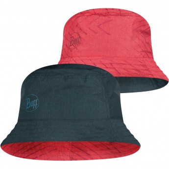 Панама BUFF TRAVEL BUCKET HAT COLLAGE RED-BLACK Панама BUFF TRAVEL BUCKET HAT COLLAGE RED-BLACK