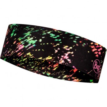 Повязка BUFF COOLNET UV+ SLIM HEADBAND SPECKLE BLACK