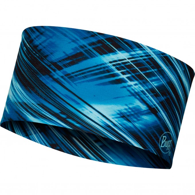 Повязка BUFF COOLNET UV+ WIDE HEADBAND EDUR BLUE 128748.707.10.00