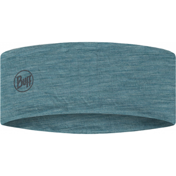 Повязка BUFF MERINO LIGHTWEIGHT HEADBAND Solid Pool