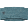 Повязка BUFF MERINO LIGHTWEIGHT HEADBAND Solid Pool 135580.722.10.00