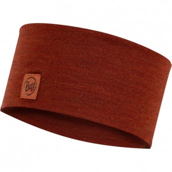 Повязка BUFF MERINO WIDE HEADBAND SOLID SIENNA