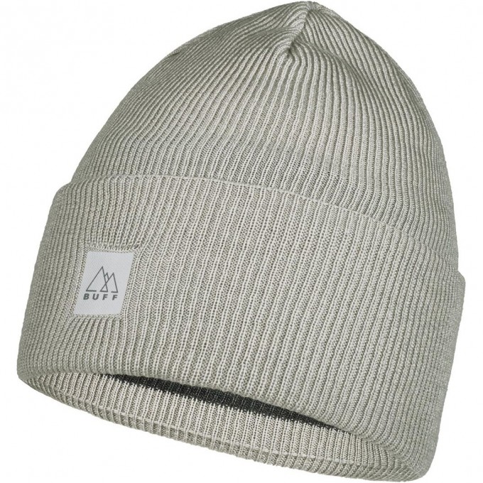 Шапка BUFF CROSSKNIT HAT SOLID LIGHT GREY 132891.933.10.00