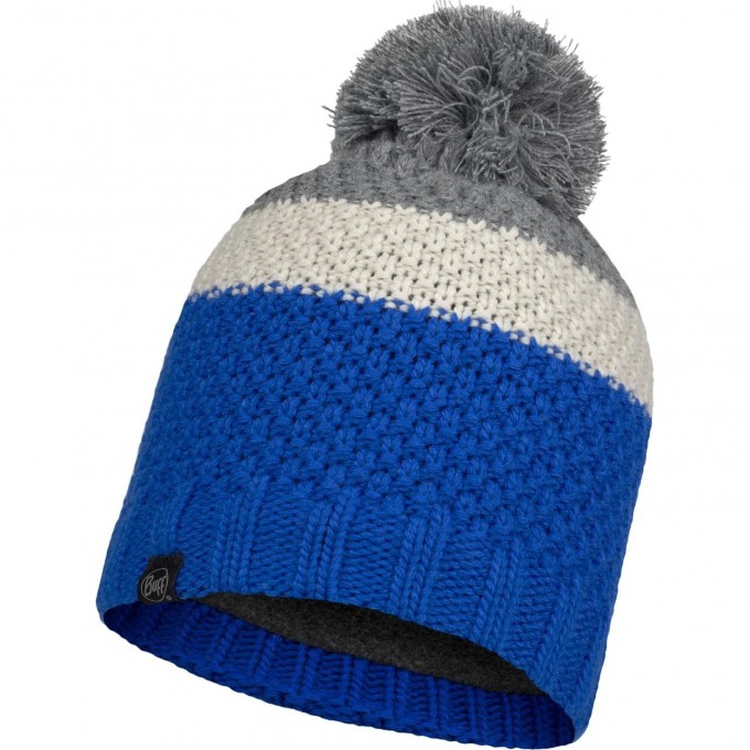 Шапка BUFF JR KNITTED & FLEECE HAT NOEL OLYMPIAN BLUE 124281.760.10.00