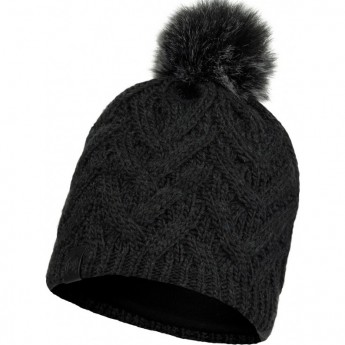 Шапка BUFF KNITTED & FLEECE BAND HAT CARYN GRAPHITE