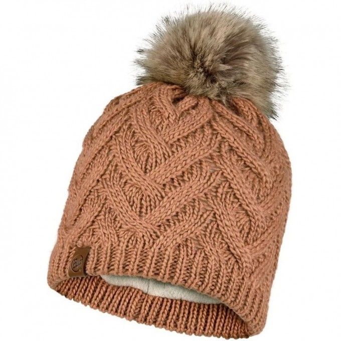 Шапка BUFF KNITTED & FLEECE BAND HAT CARYN ROSEWOOD 123515.341.10.00