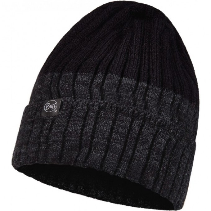 Шапка BUFF KNITTED & FLEECE BAND HAT IGOR BLACK 120850.999.10.00