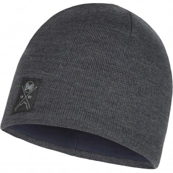 Шапка BUFF KNITTED & FLEECE BAND HAT SOLID GREY