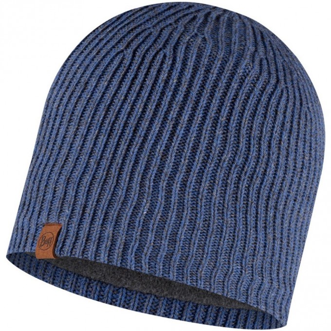Шапка BUFF KNITTED & FULL FLEECE HAT LYNE DENIM 116032.788.10.00