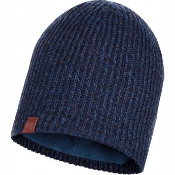 Шапка BUFF KNITTED & FULL FLEECE HAT LYNE NIGHT BLUE
