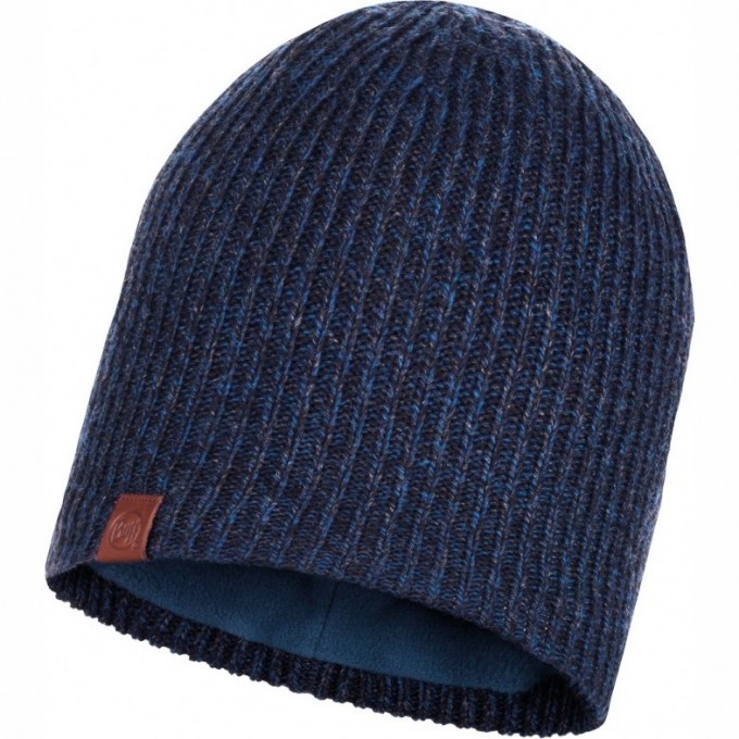 Шапка BUFF KNITTED & FULL FLEECE HAT LYNE NIGHT BLUE 116032.779.10.00