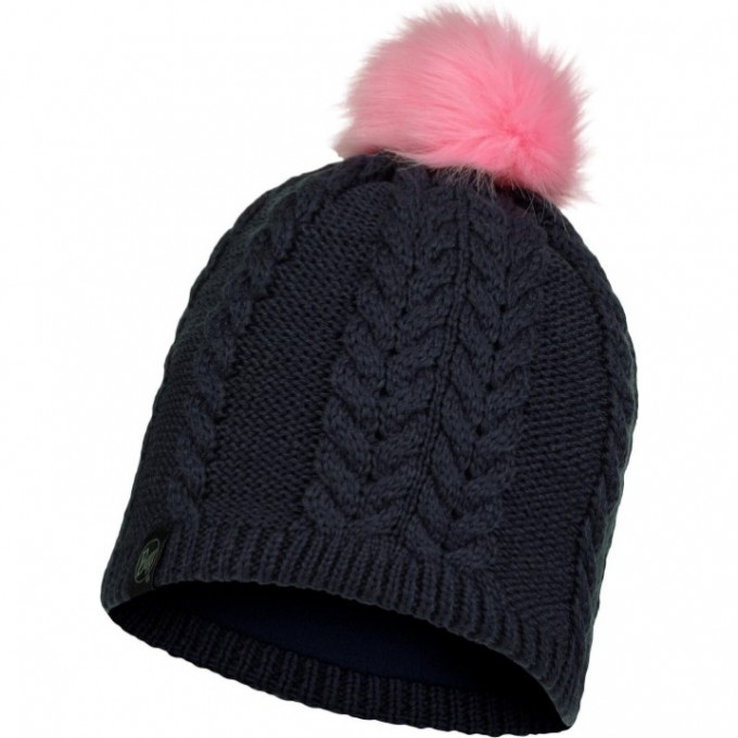 Шапка BUFF Knitted & Full Fleece Hat NINA Night Blue 123544.779.10.00