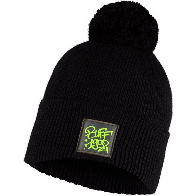 Шапка BUFF KNITTED HAT DEIK BLACK 129628.999.10.00
