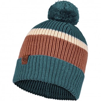 Шапка BUFF KNITTED HAT ELON DUSTY BLUE Шапка BUFF KNITTED HAT ELON DUSTY BLUE