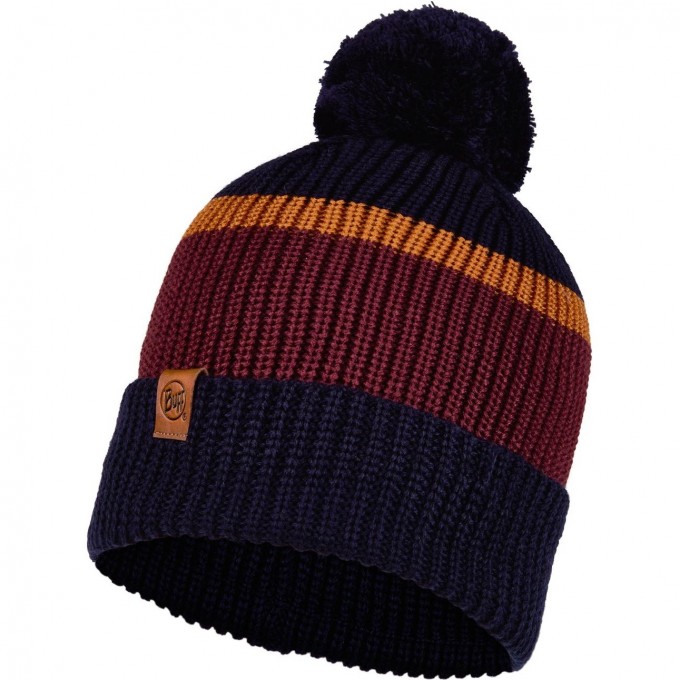 Шапка BUFF KNITTED HAT ELON NIGHT BLUE 126464.779.10.00