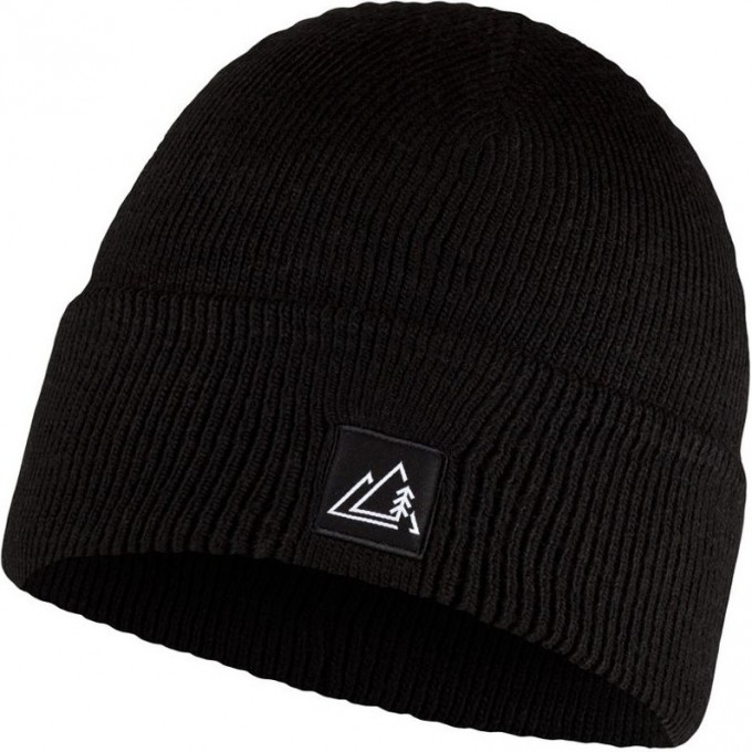Шапка BUFF KNITTED HAT FRINT BLACK 129624.999.10.00