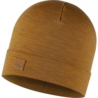 Шапка BUFF MERINO HEAVYWEIGHT HAT SOLID MUSTARD Шапка BUFF MERINO HEAVYWEIGHT HAT SOLID MUSTARD