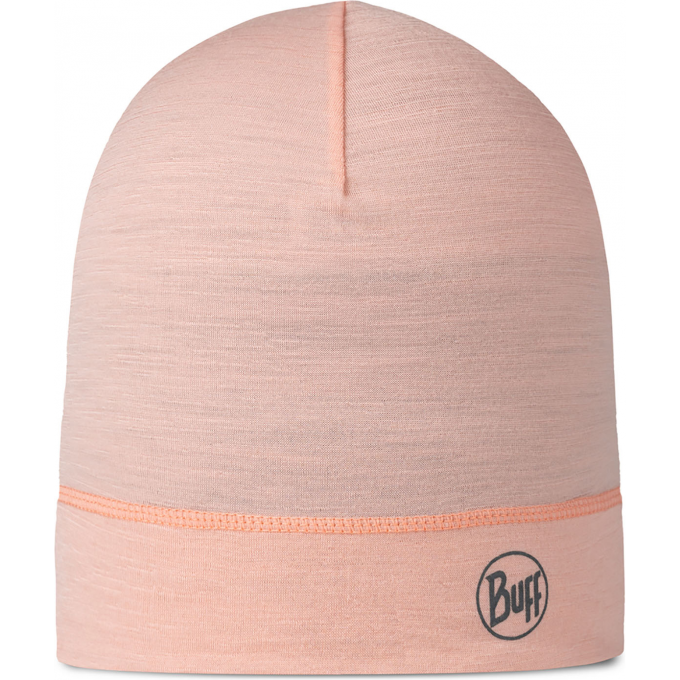 Шапка BUFF MERINO LIGHTWEIGHT Hat Solid Coral 113013.423.10.00