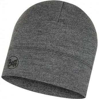 Шапка BUFF MERINO MIGWEIGHT HAT MELANGE LIGHT GREY