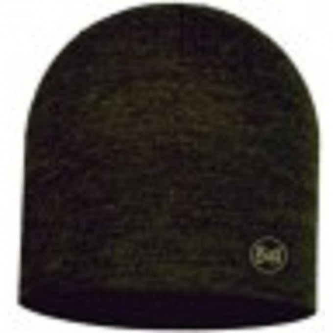 Шапка BUFF MERINO MIGWEIGHT HAT SOLID BARK 118006.843.10.00