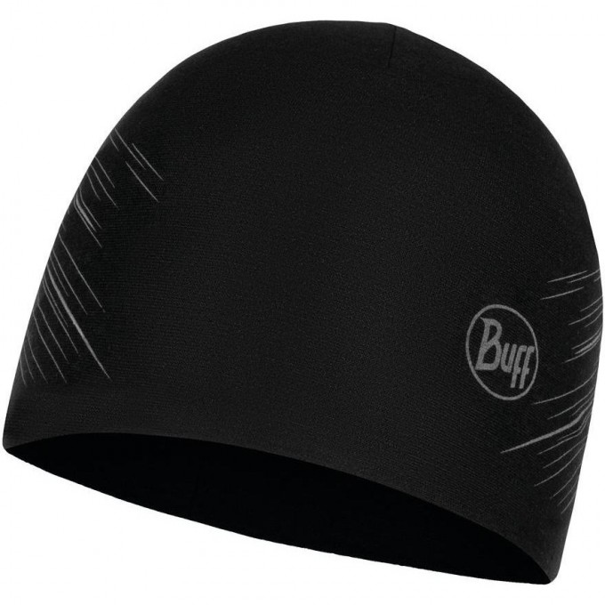 Шапка BUFF MICROFIBER REVERSIBLE HAT SOLID BLACK 118176.999.10.00