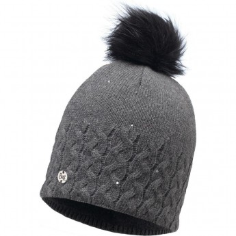 Шапка вязаная с флисом BUFF ELIE GREY
