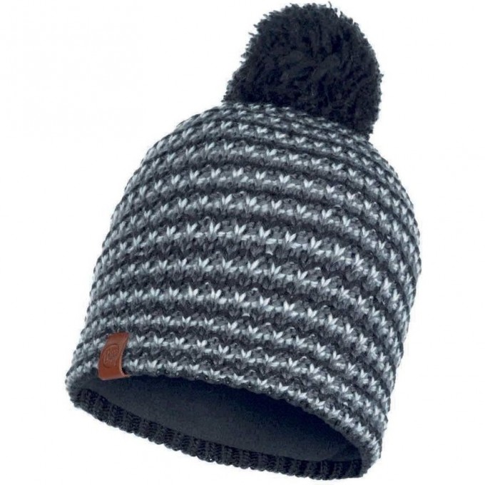 Шапка вязаная с флисом BUFF HAT KNITTED POLAR DANA GRAPHITE 117885.901.10.00