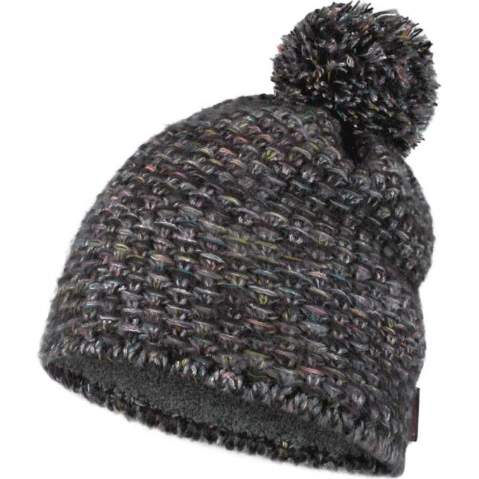 Шапка вязаная с флисом BUFF HAT KNITTED POLAR GRETE CASTLEROCK GREY 123516.929.10.00