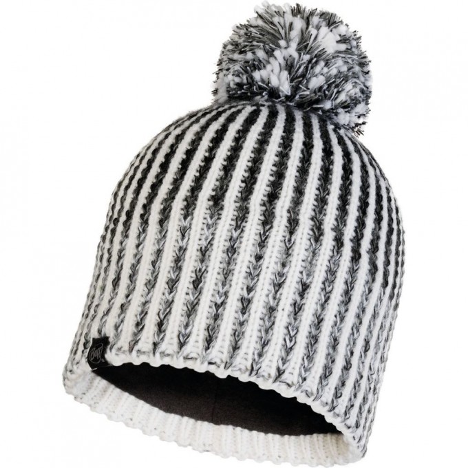 Шапка вязаная с флисом BUFF HAT KNITTED POLAR IVER GREY 117900.937.10.00