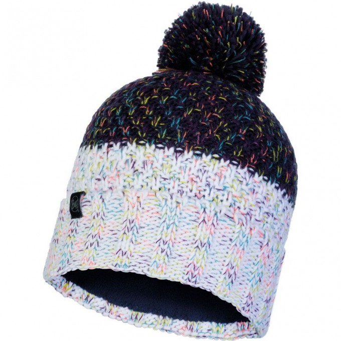 Шапка вязаная с флисом BUFF HAT KNITTED POLAR JANNA NIGHT BLUE 117851.779.10.00
